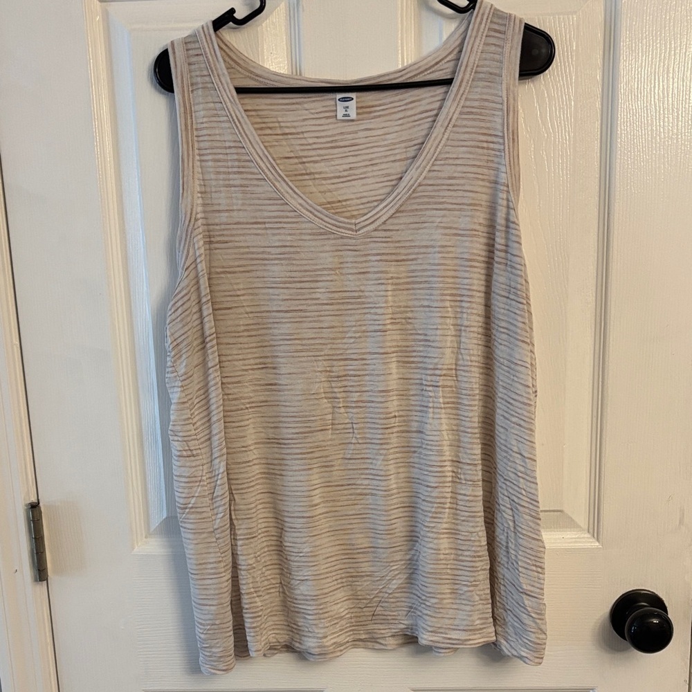 Striped Sleeveless Top